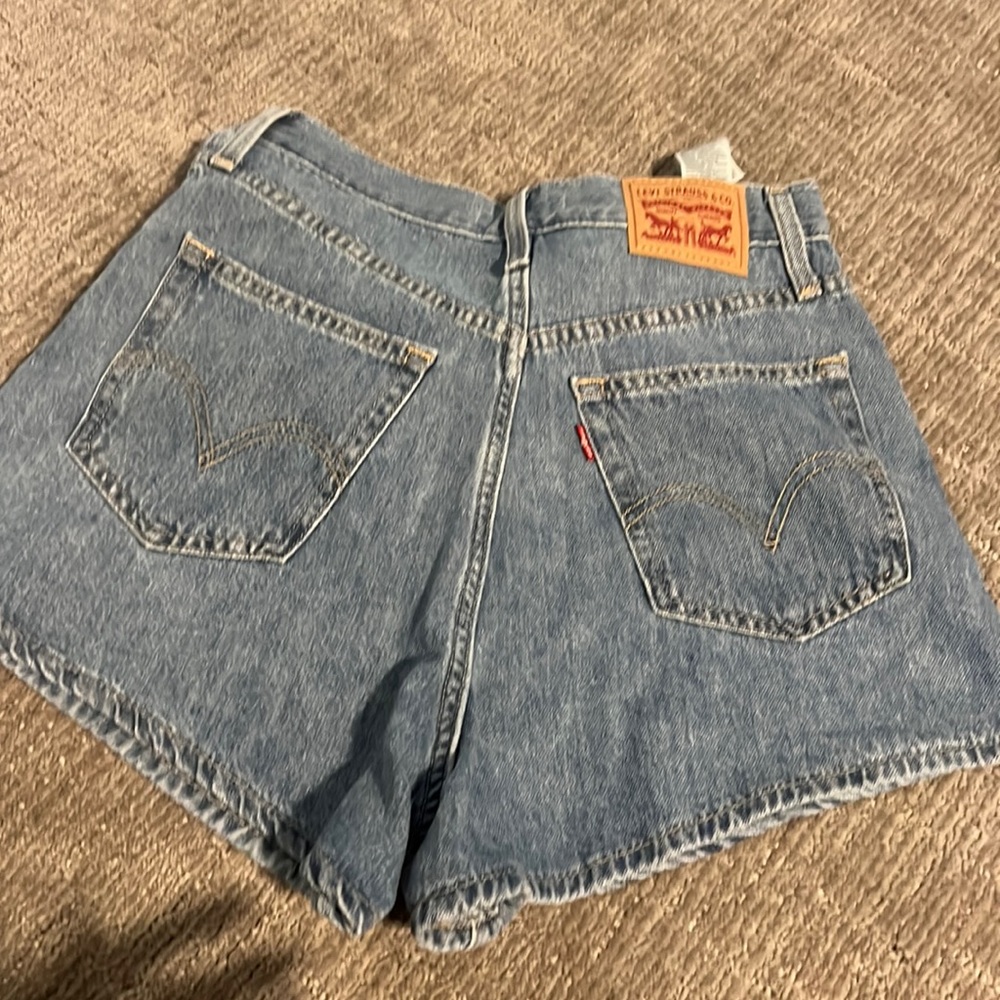High waisted mom shorts
